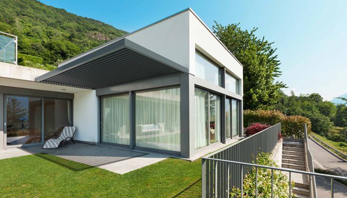 bioklimatikus pergola